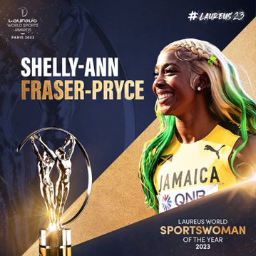 'Mommy Rocket' Fraser-Pryce wins historic Laureus Sportswoman of the Year