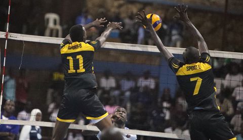 Dickens Otim over the moon after landing first National Volleyball League title in  Sport-S colours