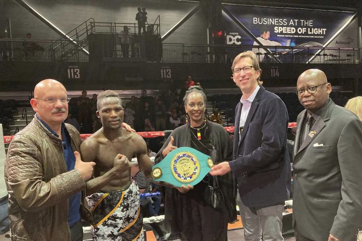 Ugandan boxer who ‘vanished’ in 2016 wins US Featherweight belt