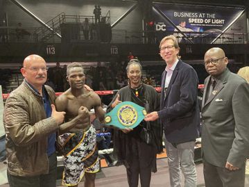 Ugandan boxer who ‘vanished’ in 2016 wins US Featherweight belt