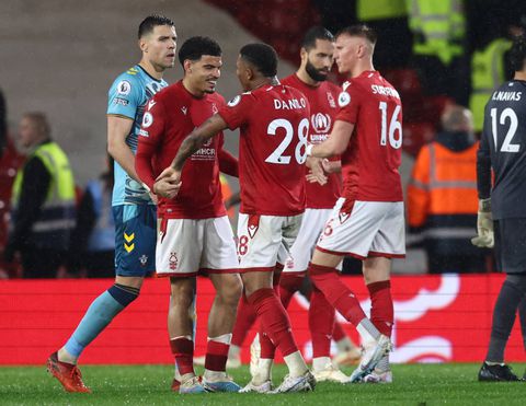 Taiwo Awoniyi scores brace in a seven goal thriller as Nottingham Forest move out of relegation zone
