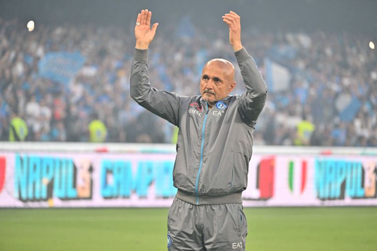 Napoli manager Luciano Spalletti