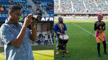 Asisat Oshoala: Super Falcons star turns photographer on African World Heritage Day