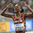 Faith Kipyegon unsure about running 5000m at Paris Olympics
