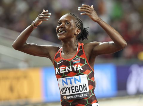 Faith Kipyegon unsure about running 5000m at Paris Olympics