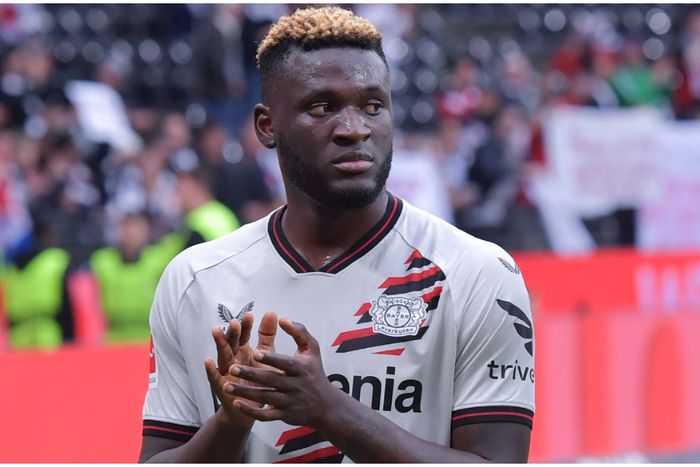 Bayer Leverkusen and Nigeria's Victor Boniface.