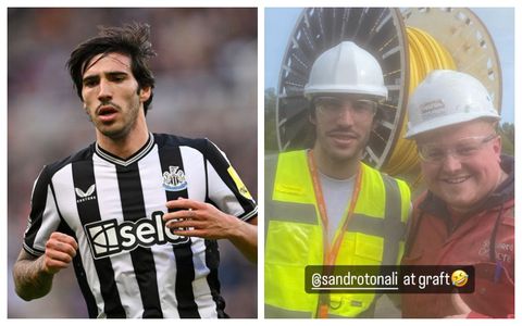 Disgraced Newcastle star Sandro Tonali gets new job after being suspended from football