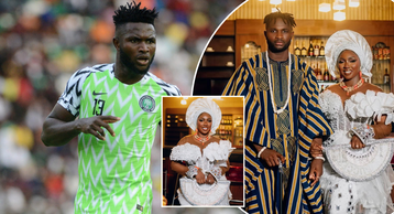 Exclusive: Super Eagles star welcomes first child with beautiful Nollywood actress