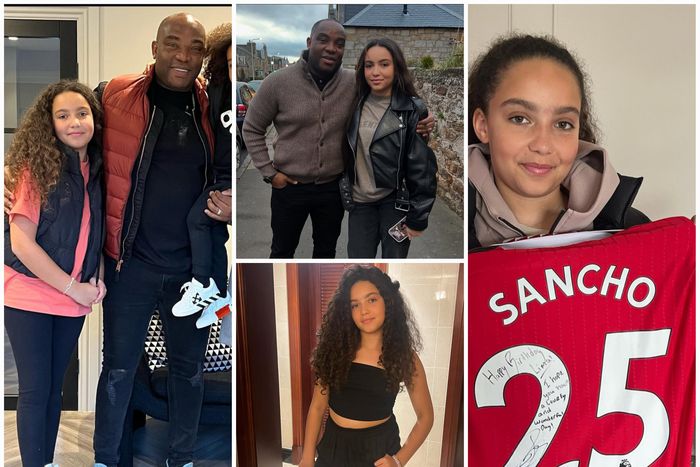 Harambee Stars coach Benni McCarthy has shared a beautiful message for his daughter's special day.