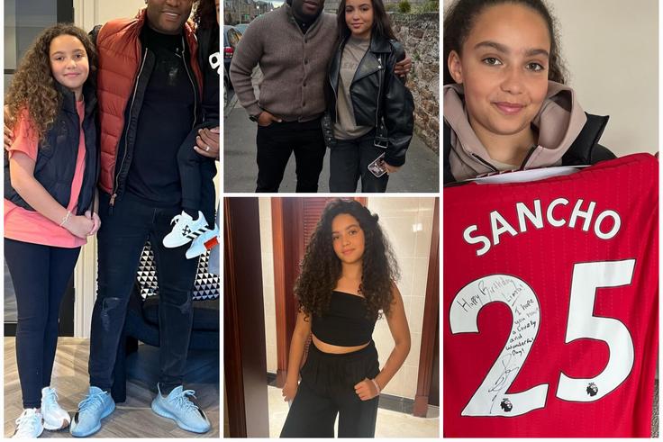 Harambee Stars coach Benni McCarthy has shared a beautiful message for his daughter's special day.