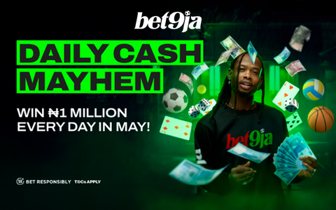 N5 Million to be won every day in May with Cash Mayhem!