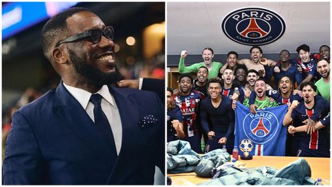 ‘Congratulations’ - Super Eagles icon Jay Jay Okocha hails former club PSG's lit night vs Arsenal