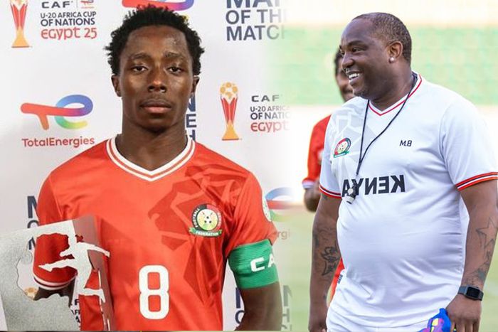 Kevin Wangaya on What He Must do to Catch Benni McCarthy's Eye for Harambee Stars After Staring at U20 AFCON