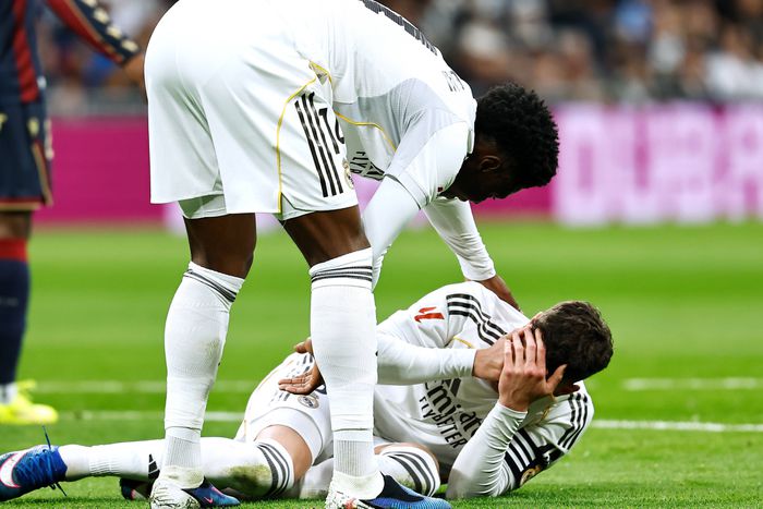 Real Madrid star Aurelien Tchouameni and Fede Valverde | IMAGO
