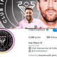 Lionel Messi after joining Inter Miami.