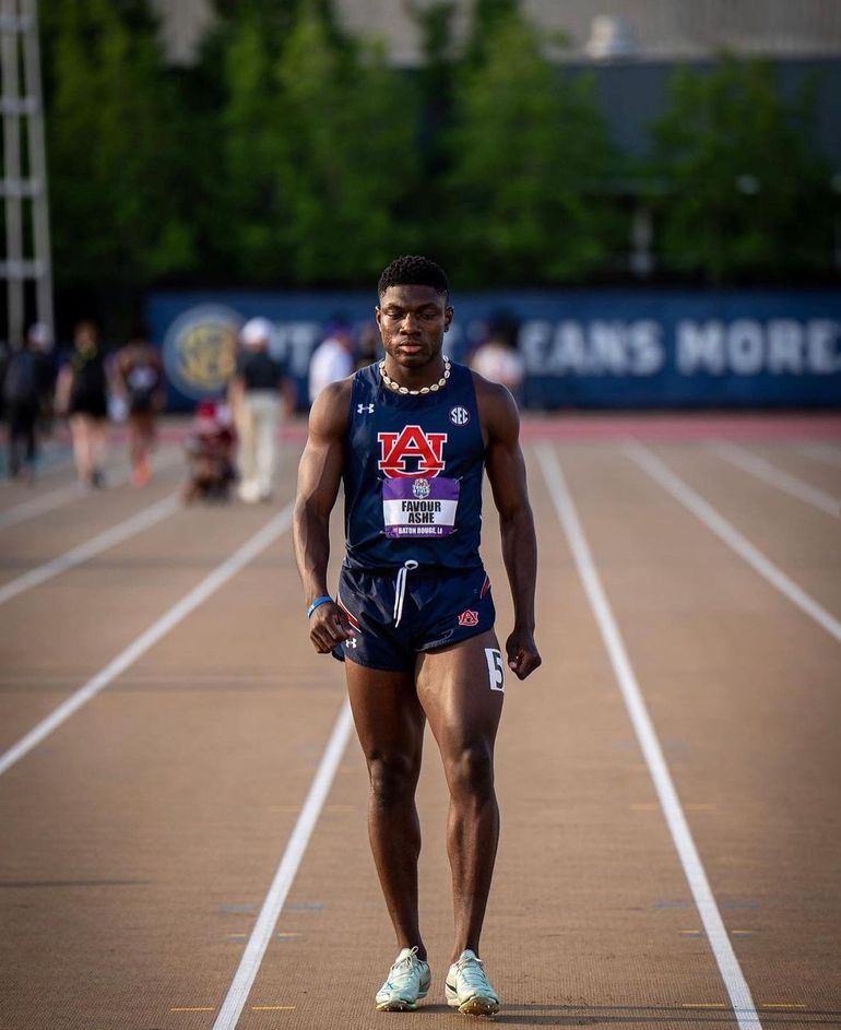 Favour Ashe sets sight on Fasuba's Nigerian record at NCAA Championships