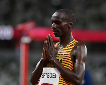 Cheptegei on his dream, and the 'inner fire' that keeps him going