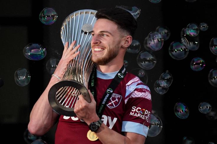 West Ham brace for Arsenal's third bid for Declan Rice amid Manchester City interest
