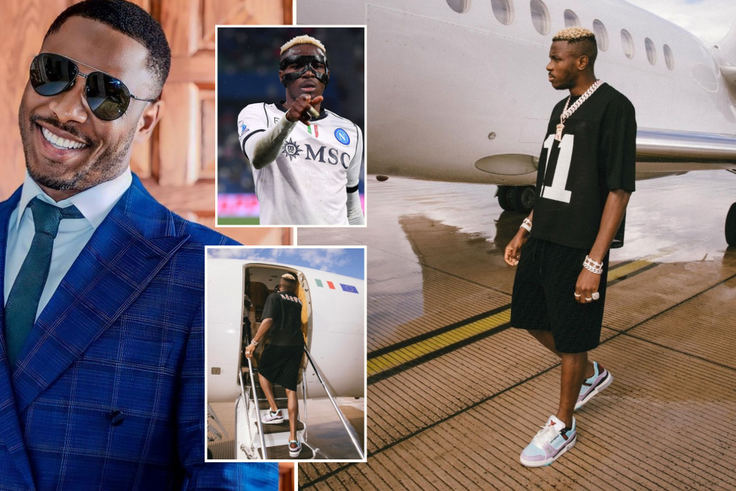 Ighalo reacts to Osimhen flaunting his private jet