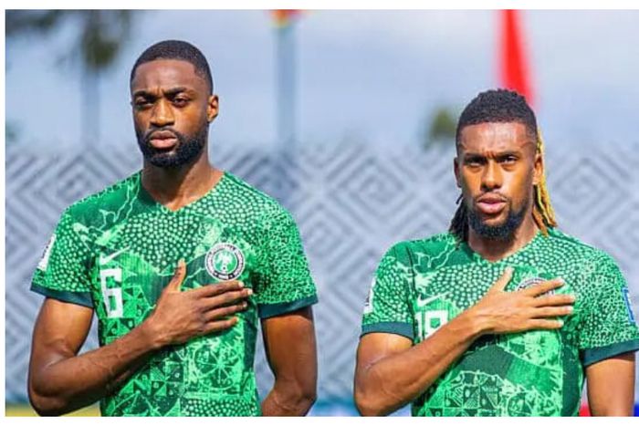 Super Eagles player fail to sing new national anthem