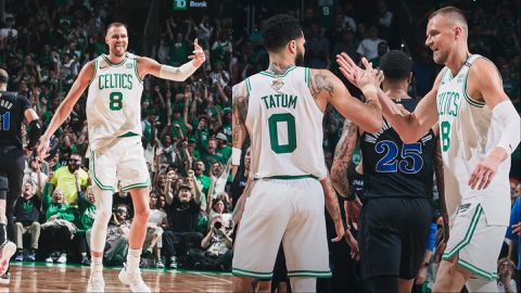 NBA Finals: Porzingis returns as Boston Celtics dominate Dallas Mavericks in Game 1