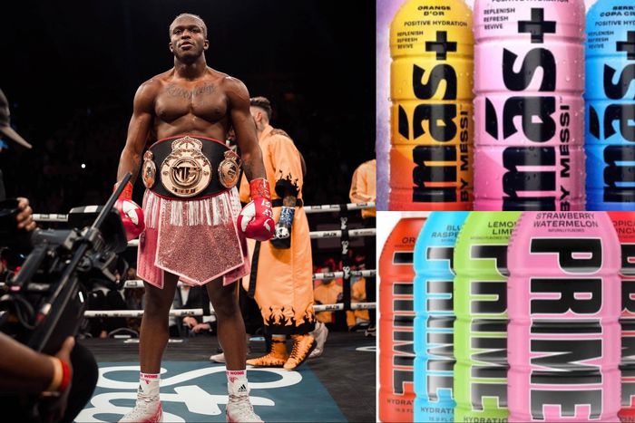 After years of saying Messi is the GOAT, Olajide Olayinka may change his tune after Messi drops a hydration drink.