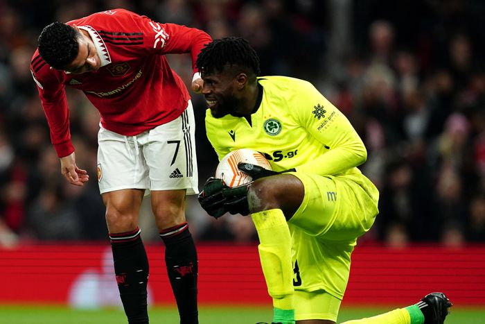Cristiano Ronaldo and Francis Uzoho | Imago