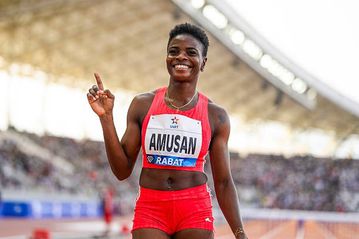 TOBI AMUSAN IS BACK: World Record holder drops second-fastest career time at Paris Diamond League