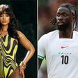 Are they dating? Super Eagles striker Tolu Arokodare spotted with influencer Mihlali Ndamase at Monaco GP