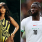 Are they dating? Super Eagles striker Tolu Arokodare spotted with influencer Mihlali Ndamase at Monaco GP