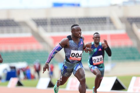 Omanyala wraps Kenyan Trials with 9.85 show stopper in Nairobi