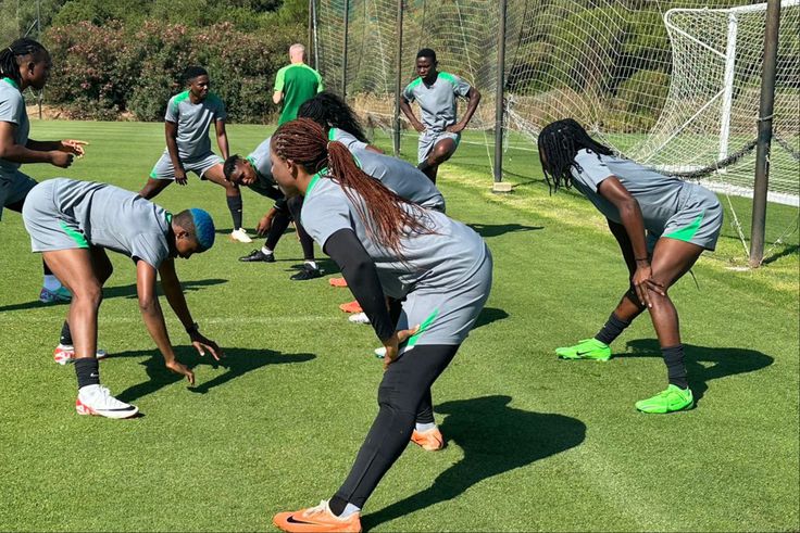 The Super Falcons of Nigeria begin their campaign for 1st Olympics in 16 years stretching ahead of a friendly against Canada.