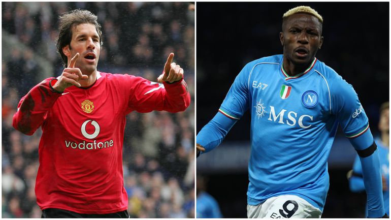Victor Osimhen has been compared to Manchester United legend Ruud van Nistelrooy.