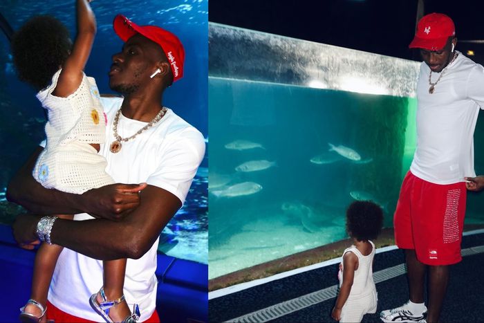 Super Eagles of Nigeria star Victor Osimhen lectures on kids begging and creating wealth. Instagram/Victor Osimhen