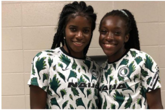 The beautiful duo of Esther Okoronkwo and Michelle Alozie.