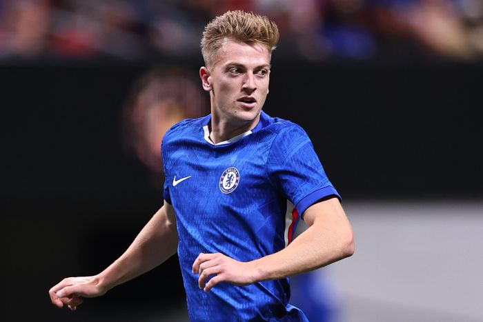 Chelsea striker Liam Delap | IMAGO