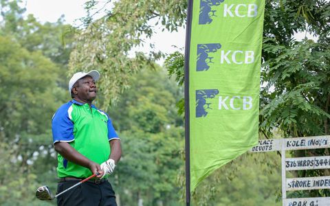Former Rugby Star Eyes Dominant Display at Nakuru Leg of KCB Golf Tour