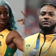 Shelly-Ann Fraser-Pryce and Kishane Thompson