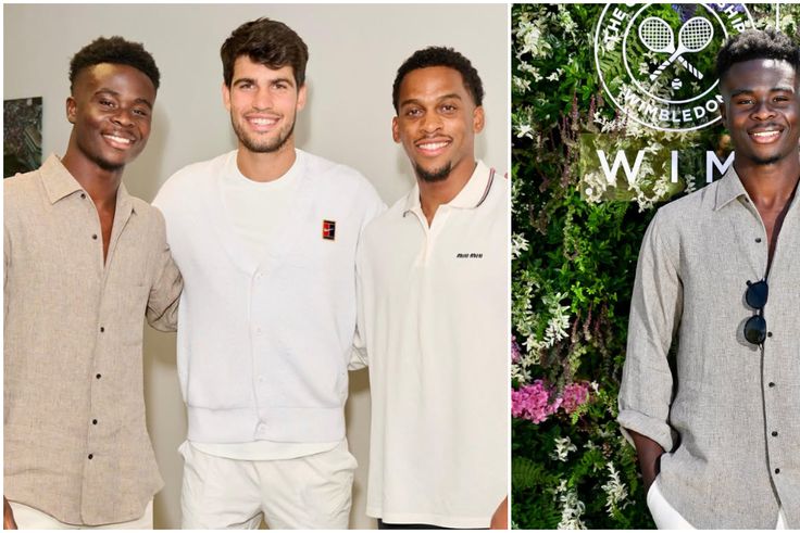 Saka Timber Carlos Alcaraz