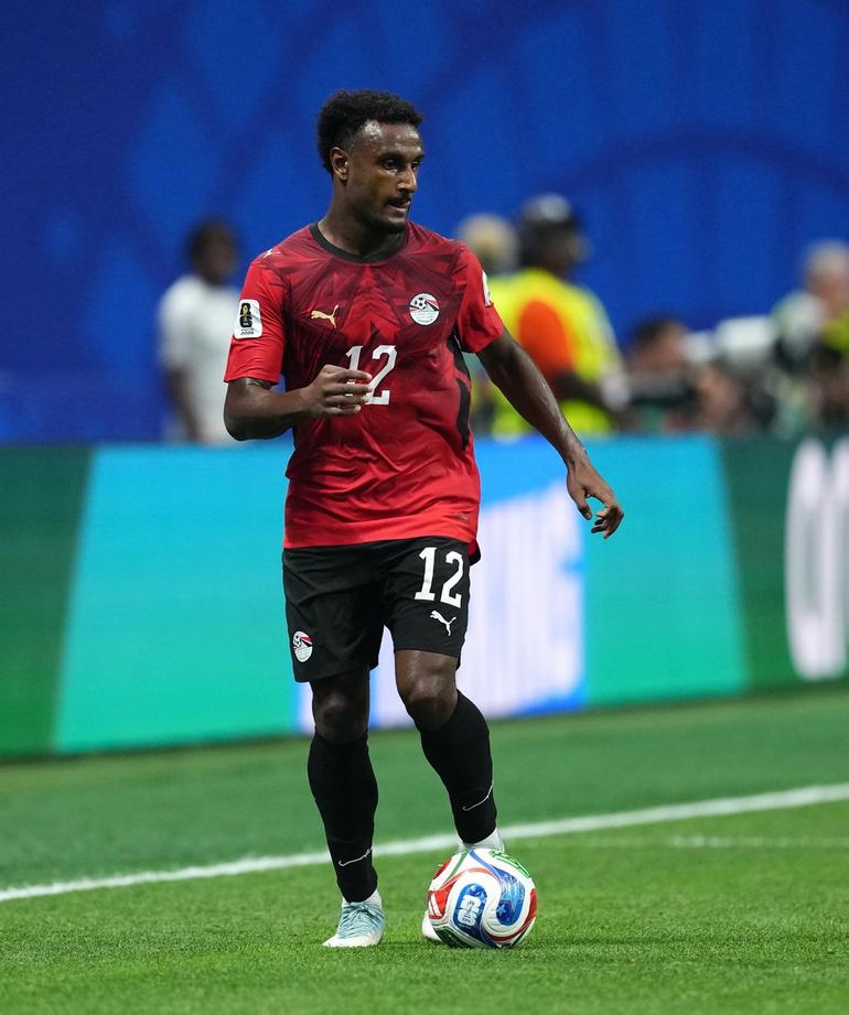 Right winger Haissem Hassan put on a show aganst Argentina.