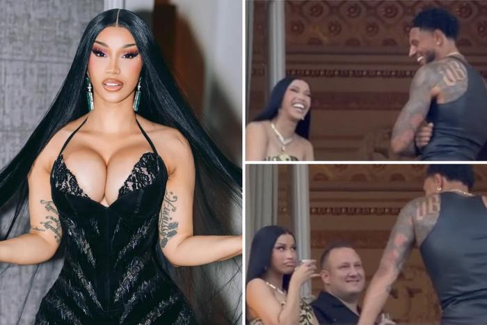 Maduka Okoye: Cardi B Sparks Frenzy After Being Spotted With Super Eagles ‘Handsome Goalkeeper’