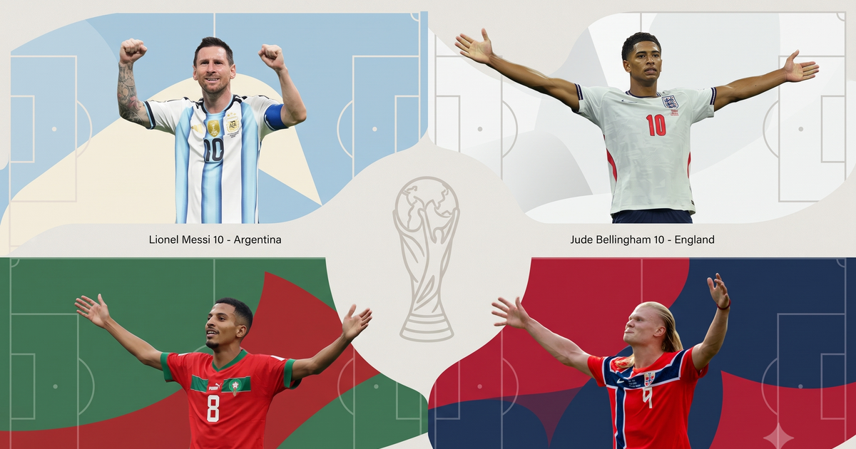 2026 World Cup: Mbappe misses out as Messi, Bellingham, and Moroccan ...