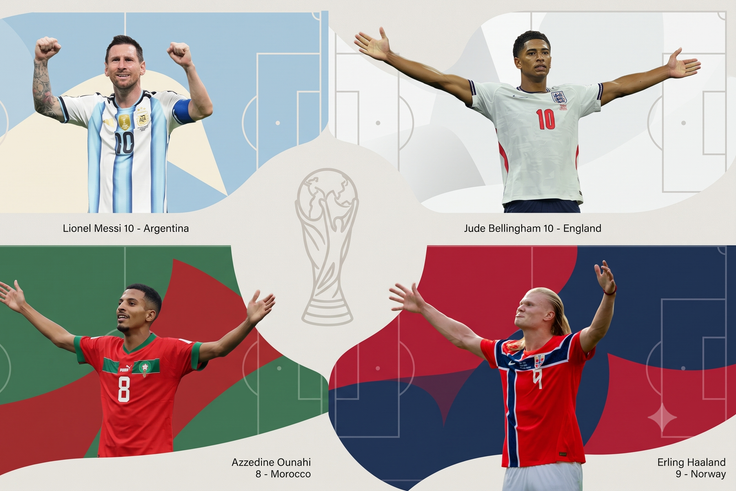 2026 World Cup: Mbappe misses out as Messi, Bellingham, and Moroccan trio highlight R16 Best XI