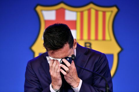 Tearful Messi confirms Barcelona exit and 'possibility' of joining PSG