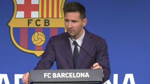 Focus switches to PSG as tearful Messi confirms it's over at Barca