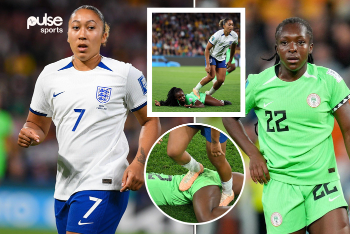 Lauren James has apologised for stamping on Nigeria's Michelle Alozie | Pulse Sports