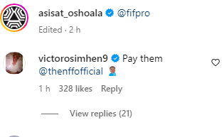 Osimhen, Oshoala call out NFF