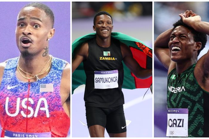 Quincy Hall (left), Muzala Samukonga (centre) and Samuel Ogazi (right).