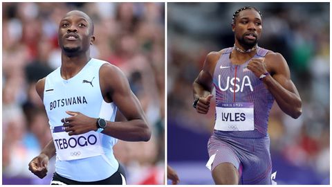 Noah Lyles' double Olympic dream in danger as Letsile Tebogo emerges favourite for 200m gold