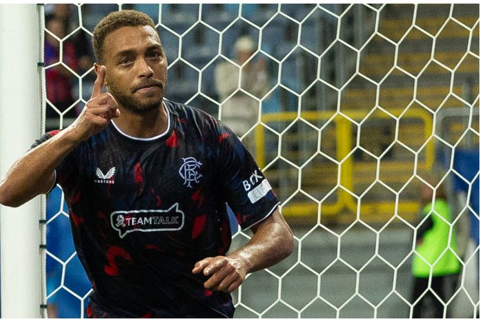 Cyriel Dessers scored his first goal of the season against Kyiv.